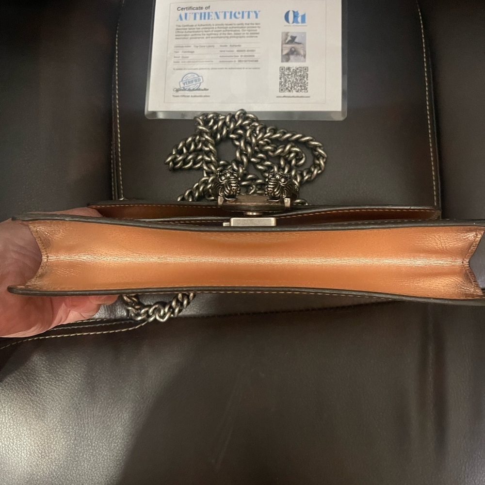 Gucci Dionysus Rose Gold Metallic Hangbag - Picture 11 of 12